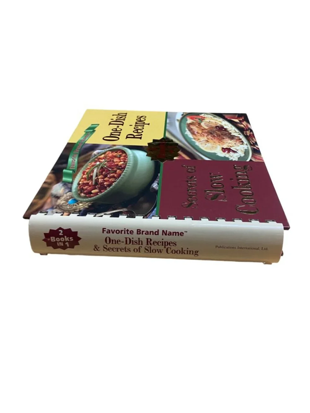 Favorite Brand Name Cookbook One-Dish Recipes & Slow Cooking 2003 Spiral